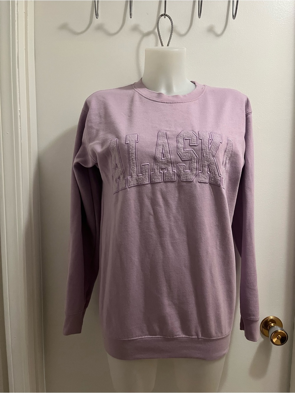 ALASKA Ladies Crew Neck Sweater, Size XS